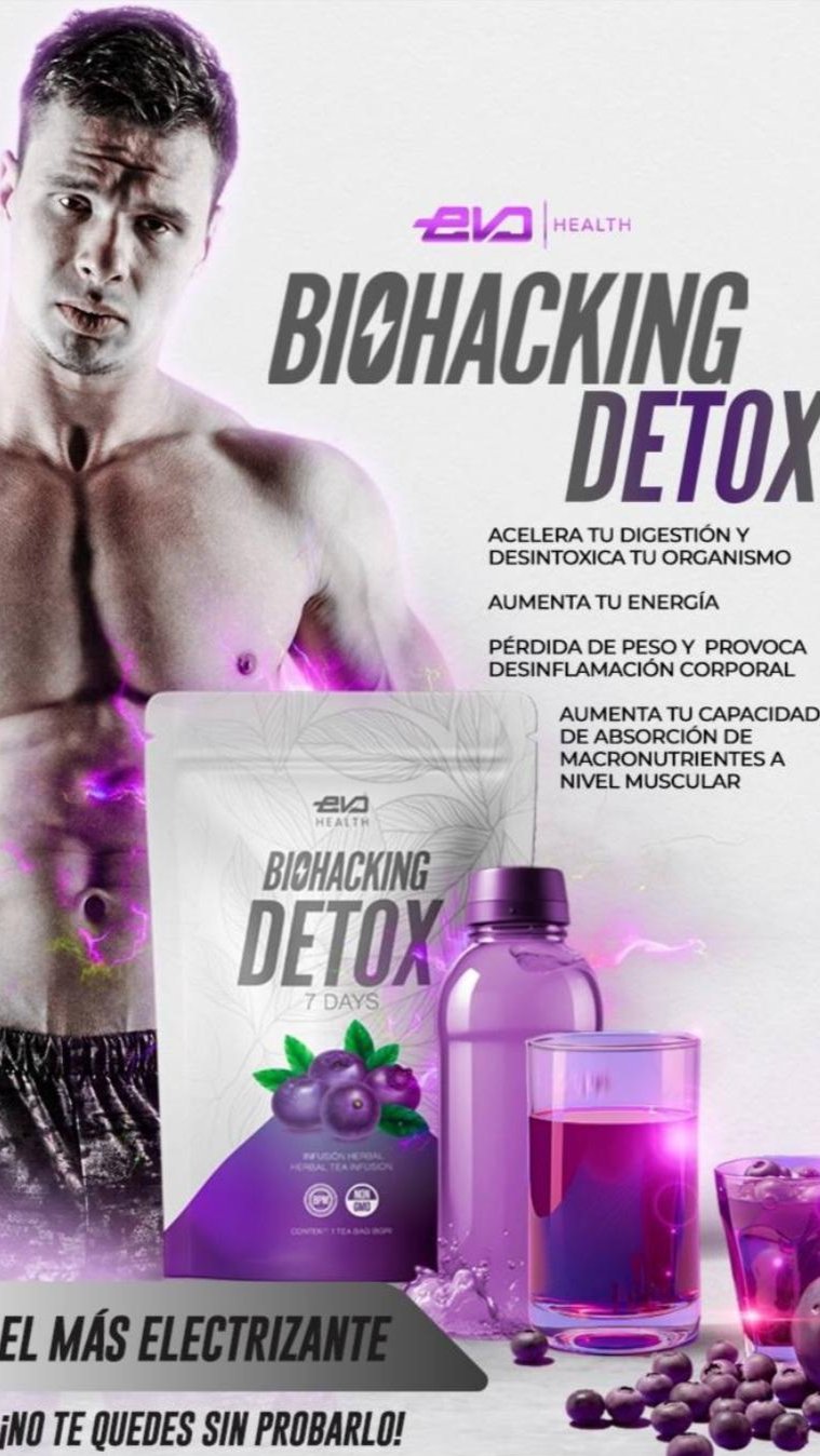 Té de infusiones BIOHACKING DETOX